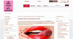 Desktop Screenshot of buy-lingerie.com